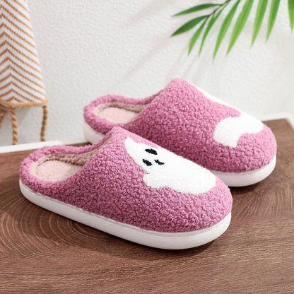 PureSonic-Halloween Ghost Cotton Slippers