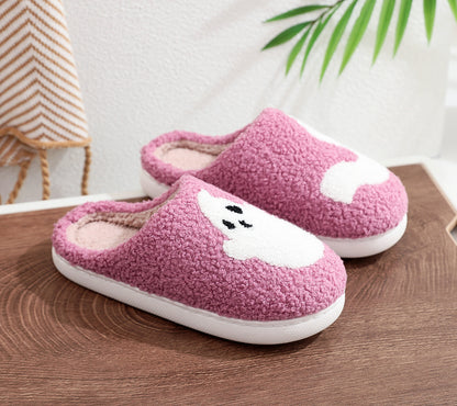 PureSonic-Halloween Ghost Cotton Slippers