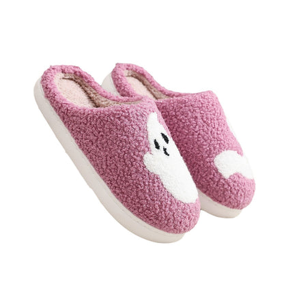 PureSonic-Halloween Ghost Cotton Slippers