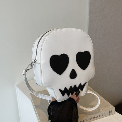 PureSonic-Cute Halloween Skull Small Shoulder Bags